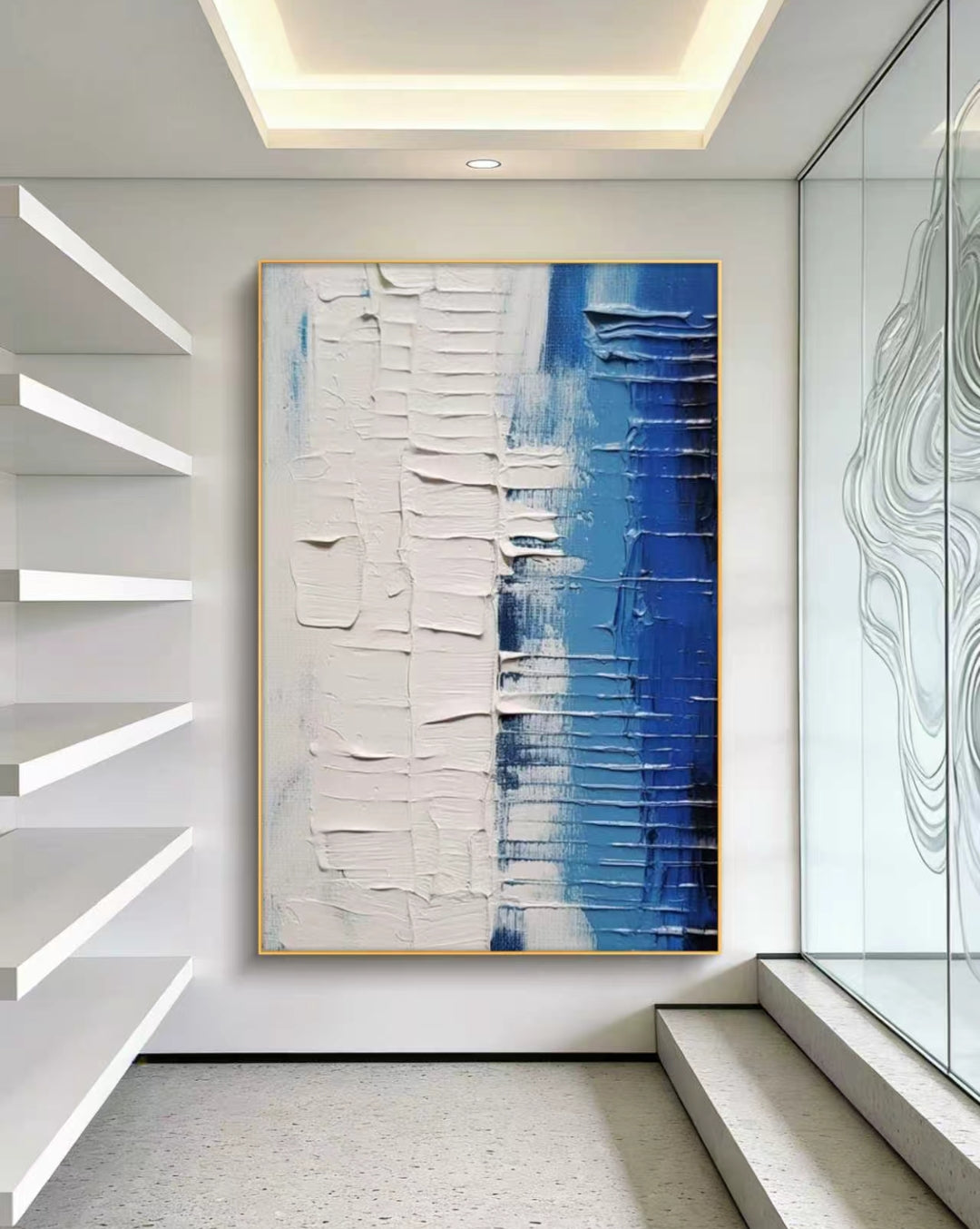 Driftline Abstract Oil Painting