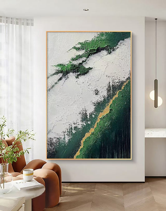 Onlookers Art | Oil Painting | Laurel Abstract Oil Painting