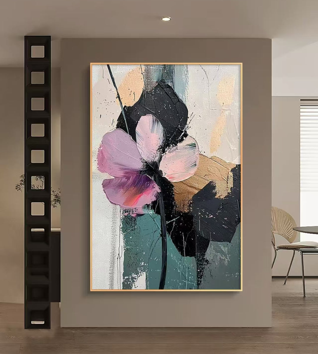 Onlookers Art | Oil Painting | Kaori Abstract Oil Painting