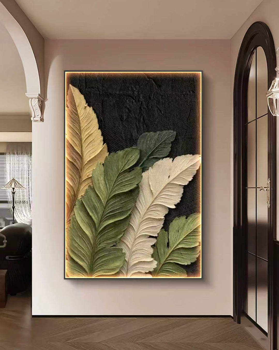 Eternal Leaves Oil Painting