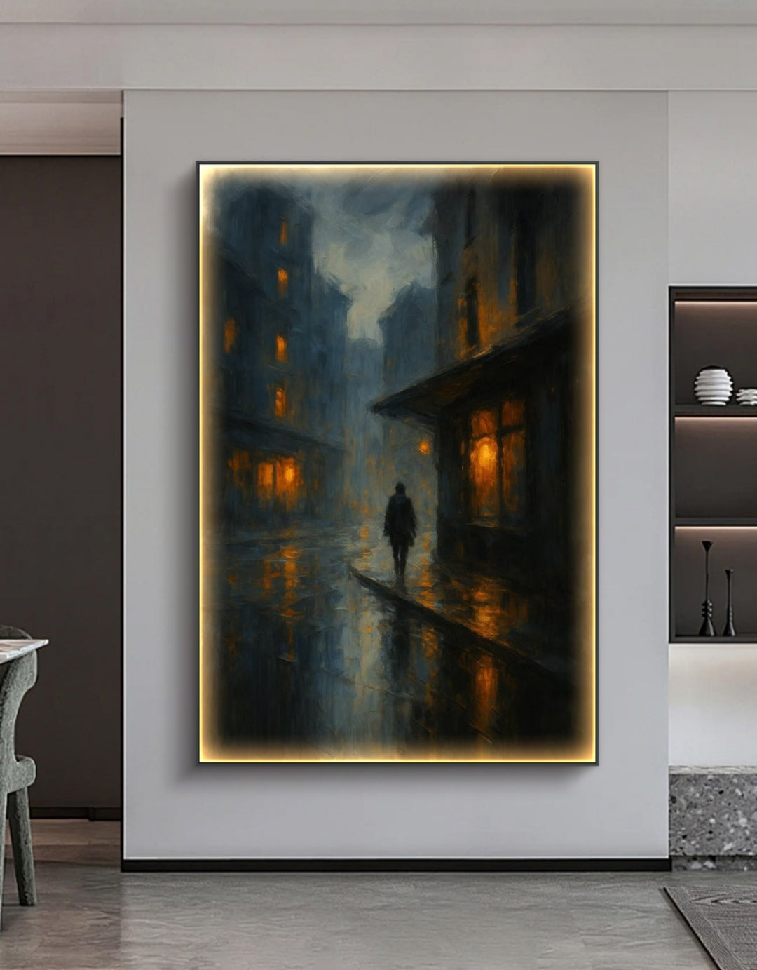DawnWalk Contemporary Art Oil Painting