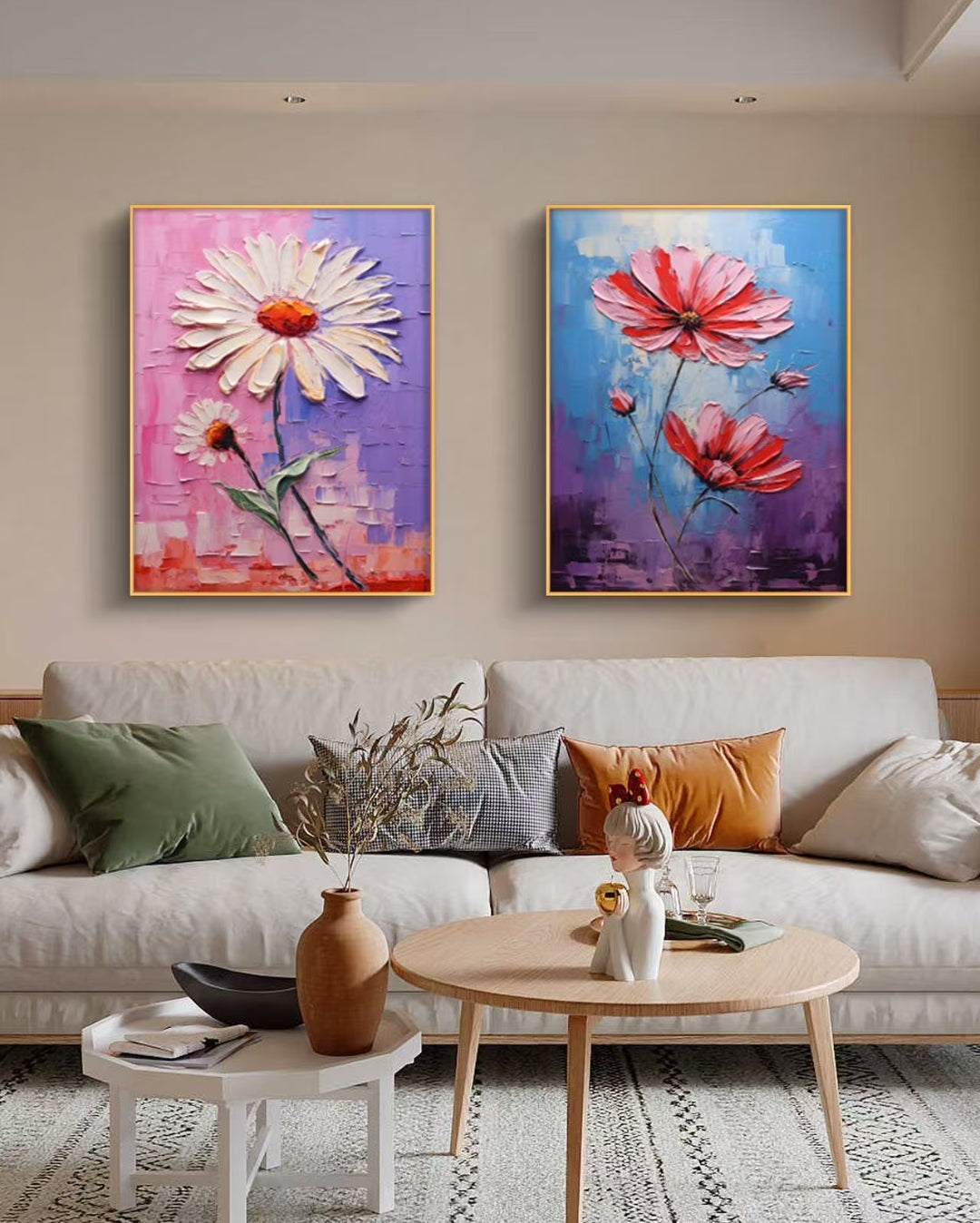 Onlookers Art | Oil Painting | Eternal Petals Oil Painting