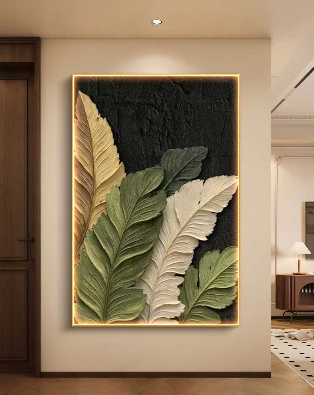 Eternal Leaves Oil Painting