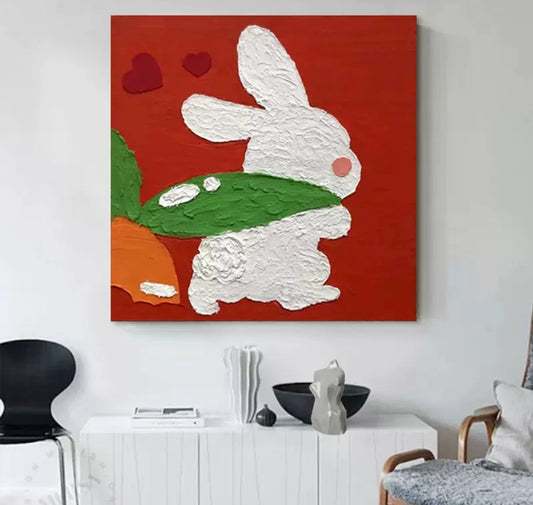 Onlookers Art | Oil Painting | BunnY Bliss Oil Painting