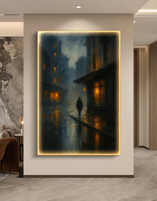 Onlookers Art | Oil Painting | DawnWalk Contemporary Art Oil Painting