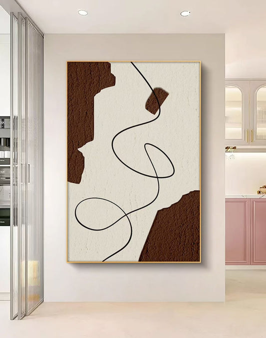 Onlookers Art | Oil Painting | Milkwood Abstract Oil Painting