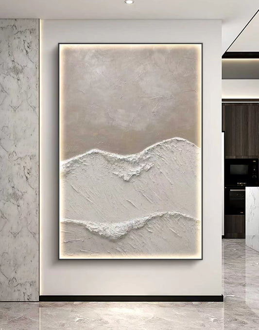 Onlookers Art | Oil Painting | Solace Abstract Oil Painting