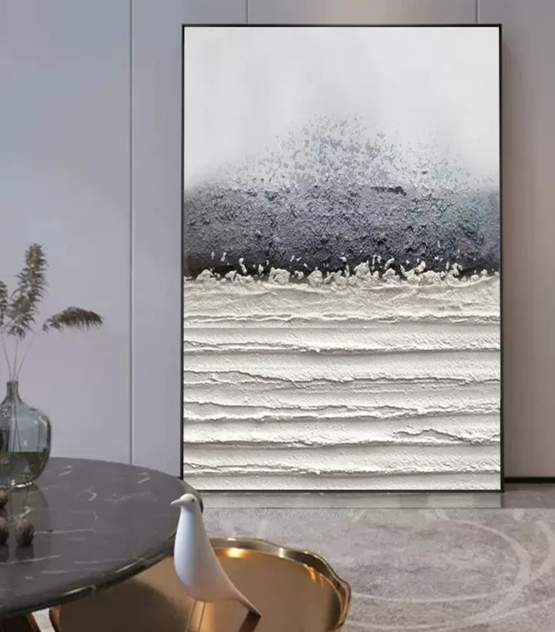 Onlookers Art | Oil Painting | MagiCa Abstract Oil Painting