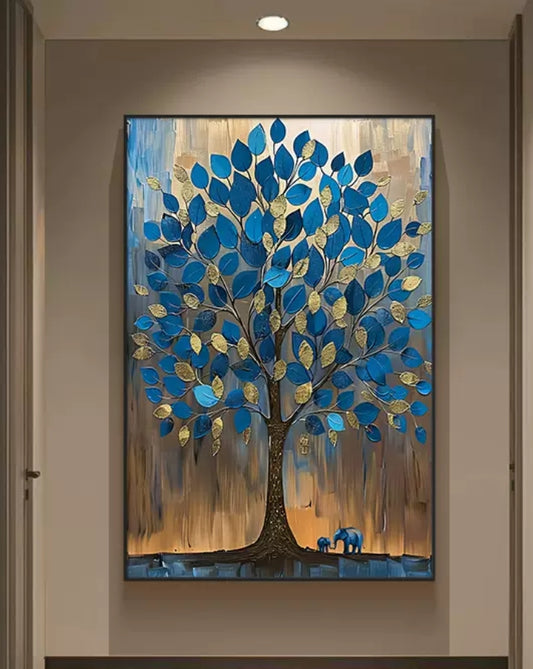 Onlookers Art | Art Painting | Beautiful Tree Art Painting