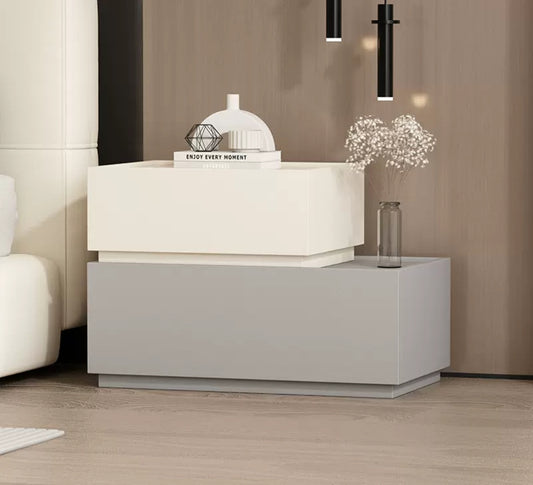 MontvieQ ベッドサイドテーブル