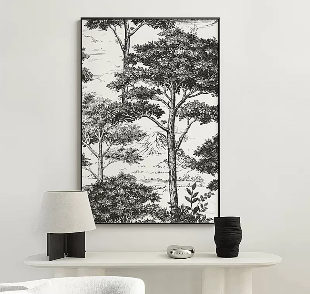 Onlookers Art | Art Painting | Tree Impress art painting