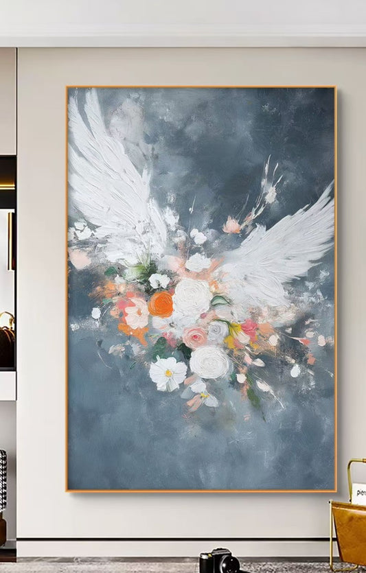 Onlookers Art | Oil Painting | MateO Abstract Oil Painting