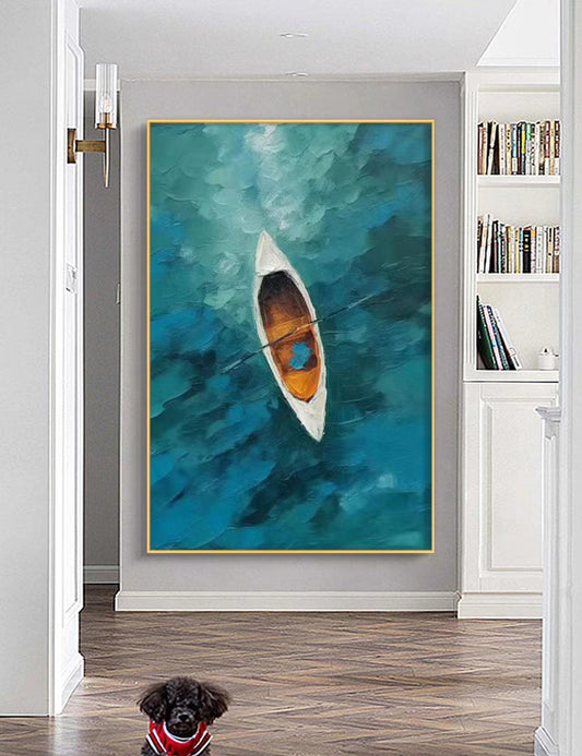 Onlookers Art | Oil Painting | Sails of Serenity Oil Painting