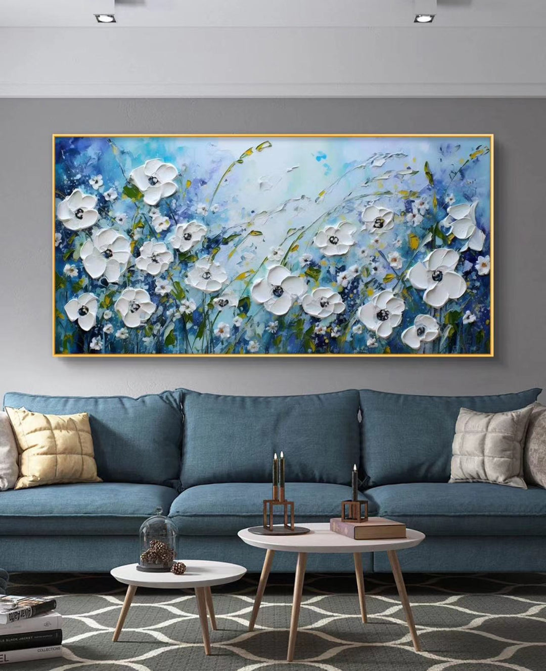 Onlookers Art | Oil Painting | Timeless Bloom Oil Painting