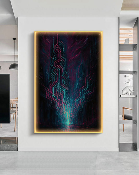 Onlookers Art | Oil Painting | NeoLin Contemporary Art Oil Painting