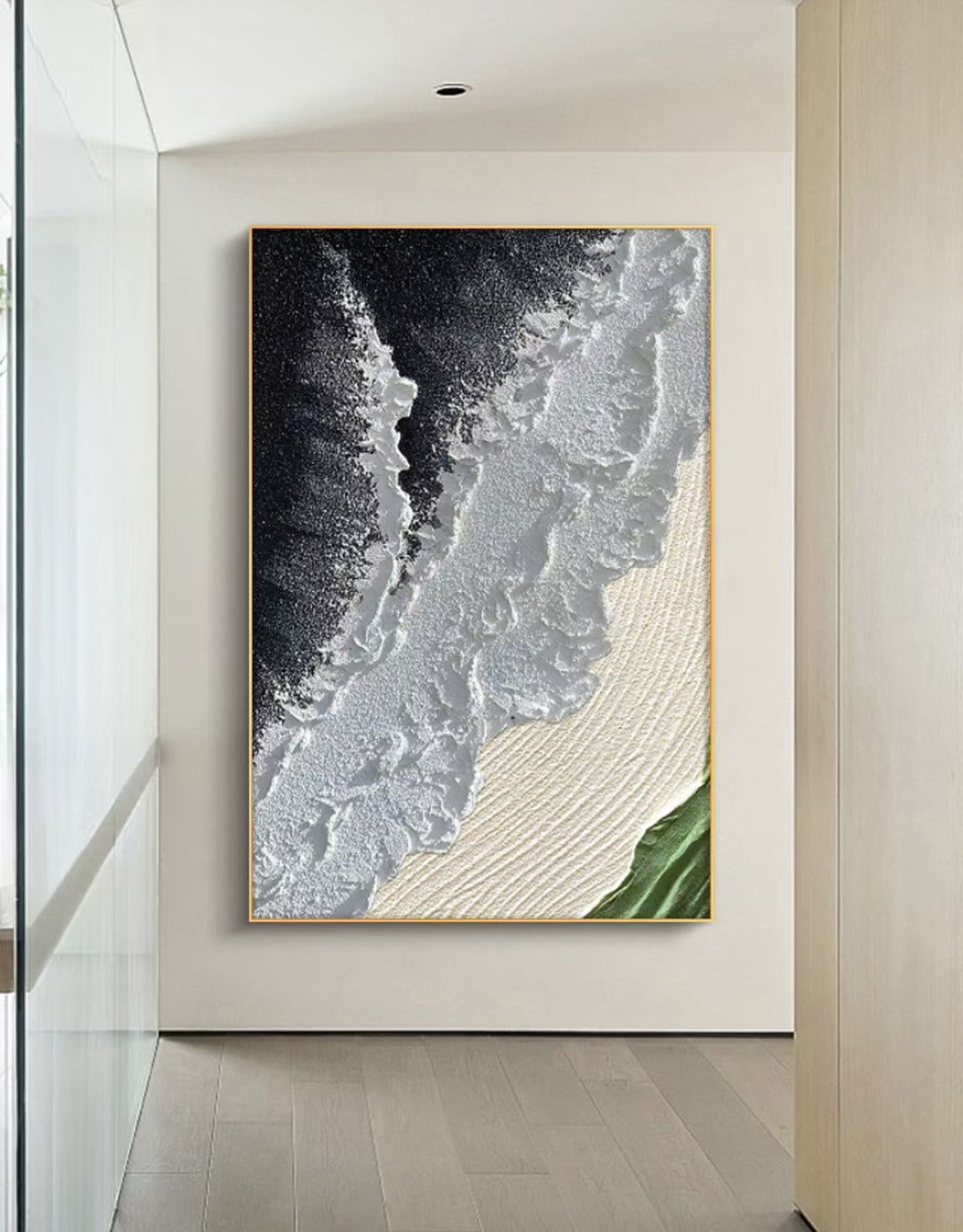 Onlookers Art | Oil Painting | Torsx Abstract Oil Painting