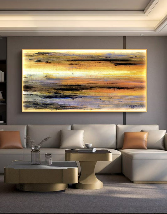 Onlookers Art | Oil Painting | Yelast Abstract Oil Painting