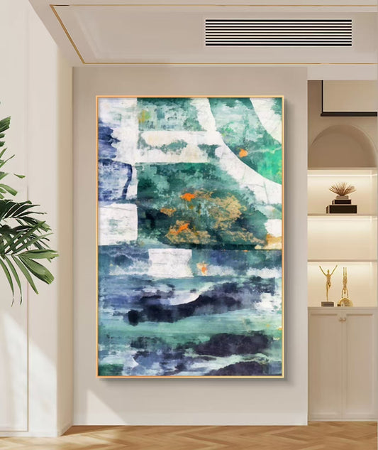 Onlookers Art | Oil Painting | Ethereal Harmony Abstract Oil Painting