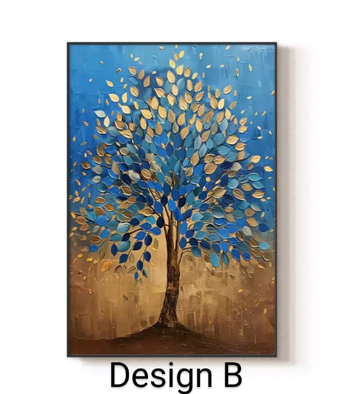 Onlookers Art | Art Painting | Beautiful Tree Art Painting