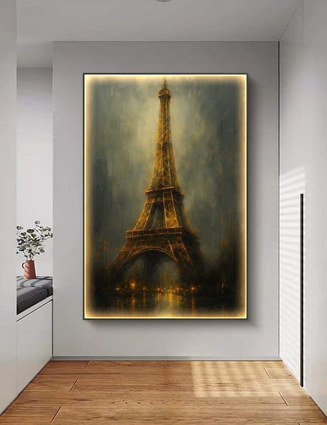 EiffelT Contemporary Art Oil Painting