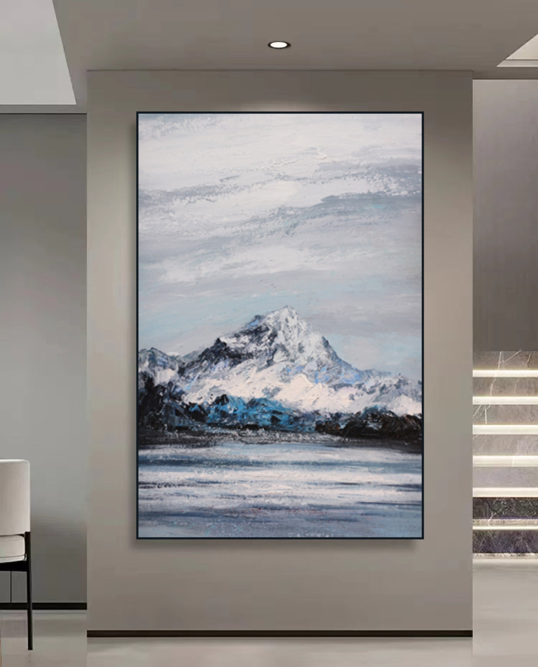 Onlookers Art | Oil Painting | Mountain Reverie Oil Painting