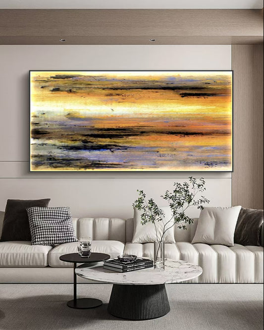 Onlookers Art | Oil Painting | Yelast Abstract Oil Painting