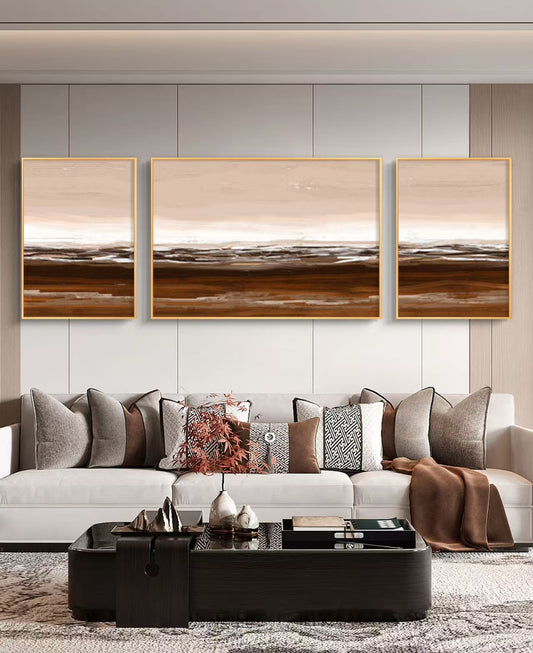 Onlookers Art | Oil Painting | Timberflow Abstract Oil Painting