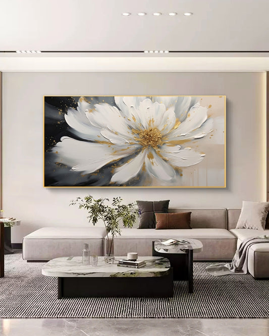 Onlookers Art | Oil Painting | EleganT Flower Oil Painting