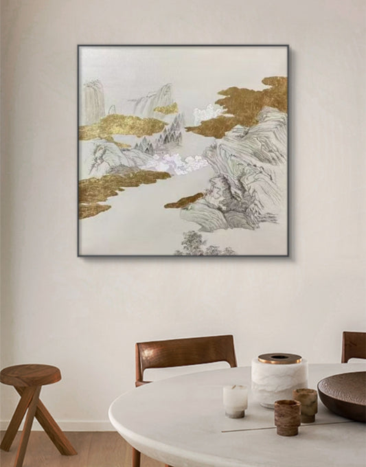 Onlookers Art | Oil Painting | Golden Dawn Oil Painting