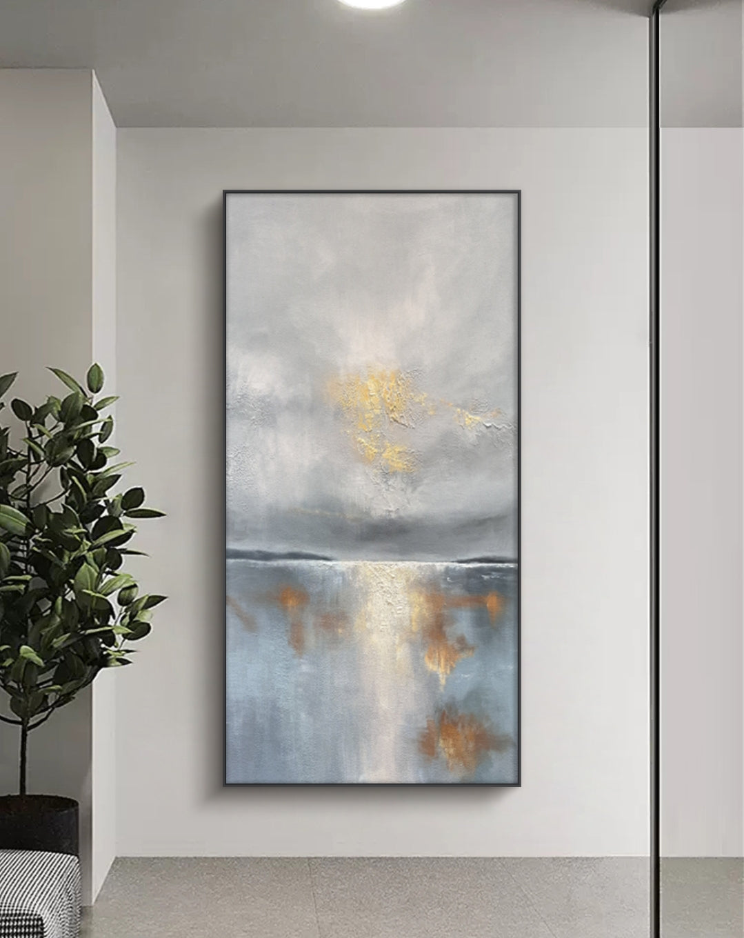 Lustre & Light Abstract Oil Painting