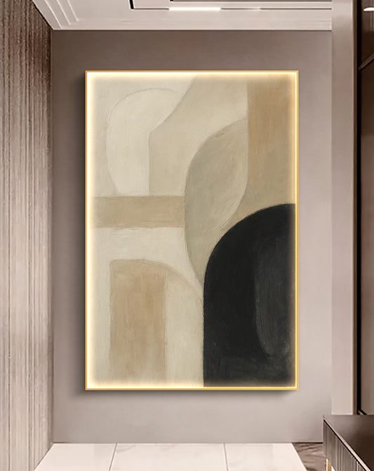 Onlookers Art | Oil Painting | KosaV Abstract Oil Painting