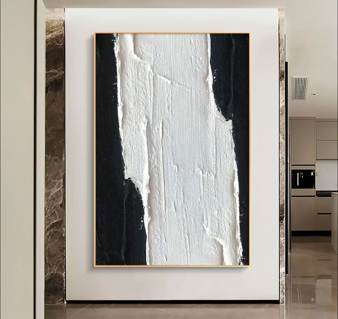 Onlookers Art | Oil Painting | Binary Essence Abstract Oil Painting