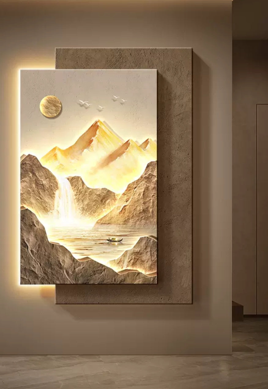 Onlookers Art | Unique Art | Majestic Peak Sandstone Art