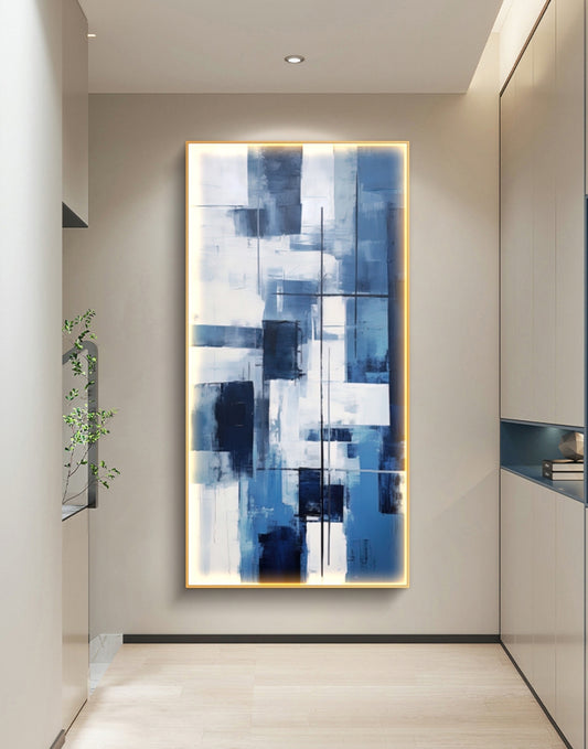 Onlookers Art | Oil Painting | BblocK Abstract Oil Painting