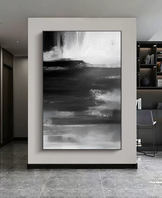 Onlookers Art | Oil Painting | Duality Abstract Oil Painting