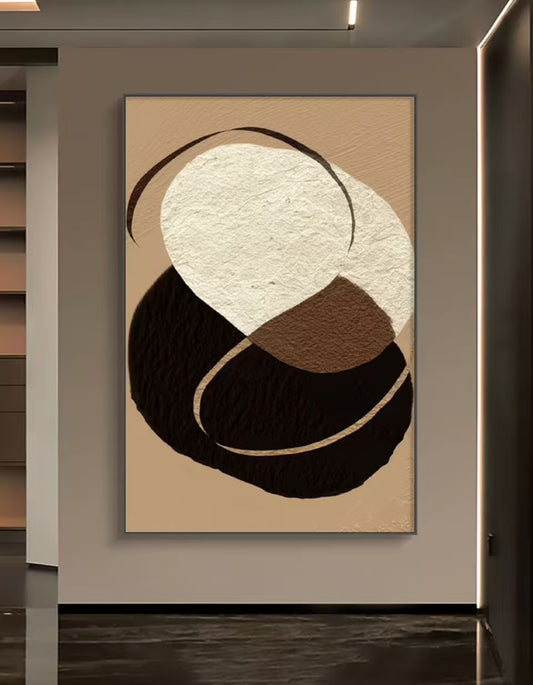 Onlookers Art | Oil Painting | Earth and Ink Oil Painting