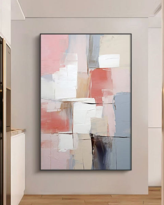 Onlookers Art | Oil Painting | Sweet Valley Abstract Oil Painting