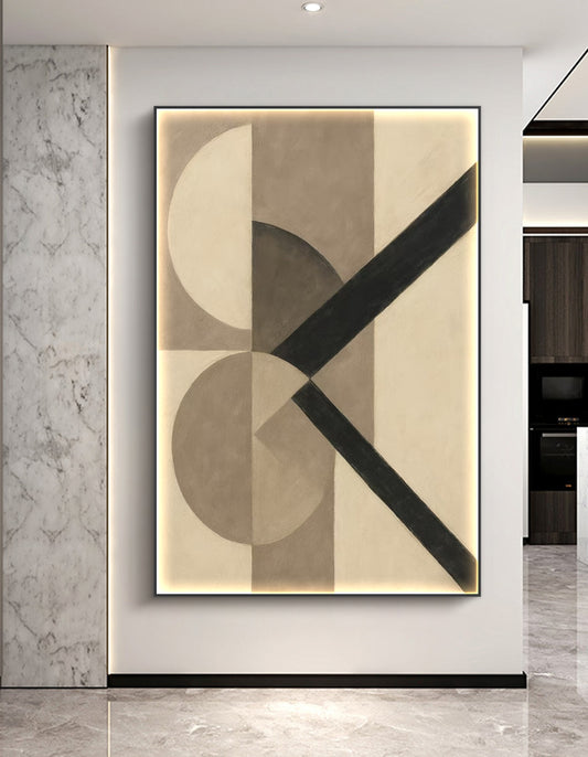 Onlookers Art | Oil Painting | Kudos Abstract Oil Painting