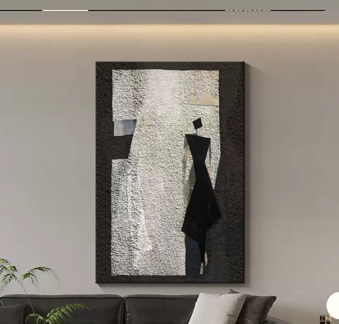 Onlookers Art | Art Painting | Runway ModeL Sandstone Art