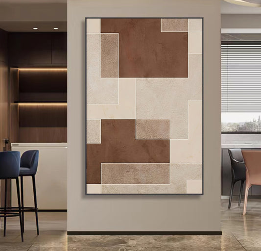 Onlookers Art | Oil Painting | ToshiKo Abstract Oil Painting