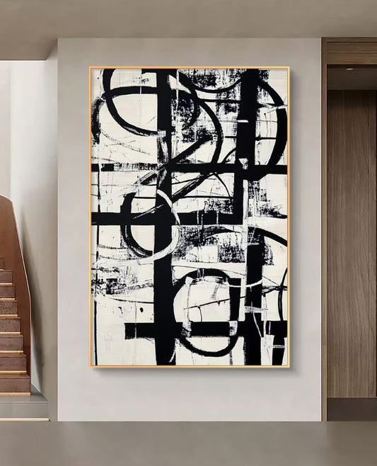 Onlookers Art | Oil Painting | Ashley Abstract Oil Painting