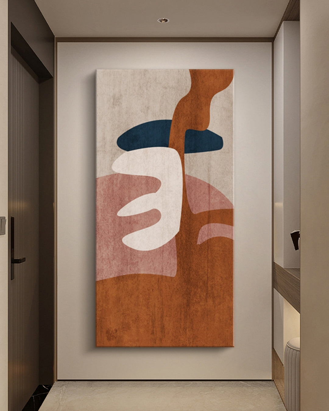 Ember of Hope Abstract Oil Painting