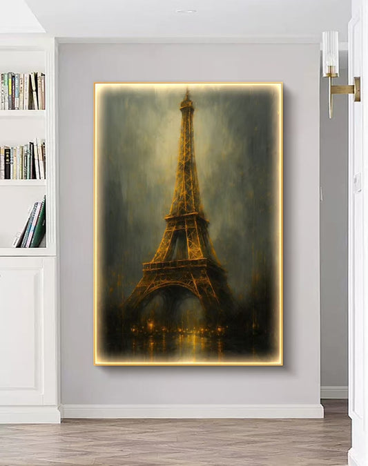 Onlookers Art | Oil Painting | EiffelT Contemporary Art Oil Painting