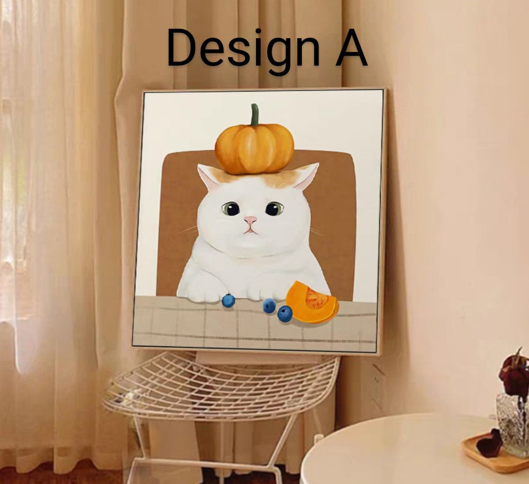 Onlookers Art | Art Painting | Mittens Art Painting