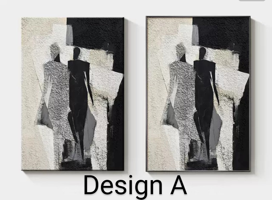 Onlookers Art | Art Painting | Runway ModeL Sandstone Art