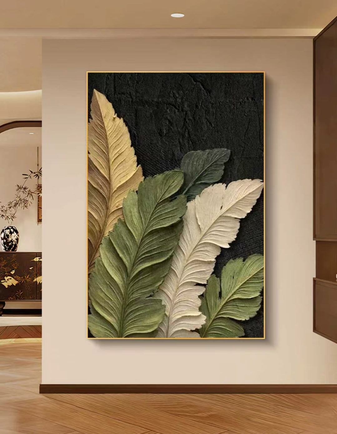 Eternal Leaves Oil Painting