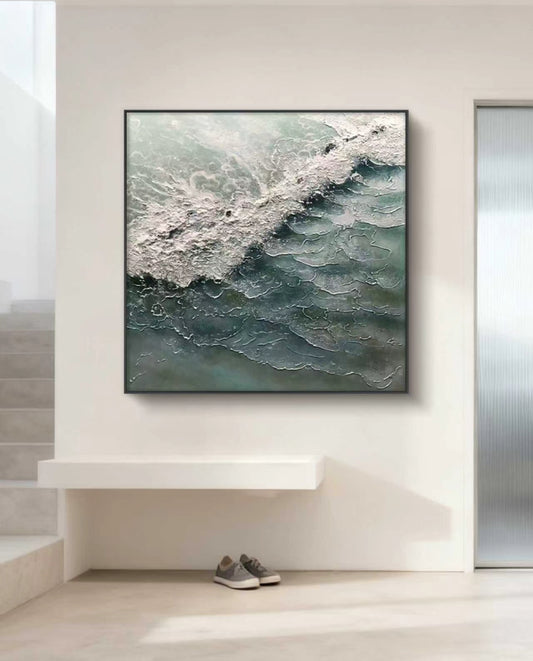 Wavewaa Abstract Oil Painting