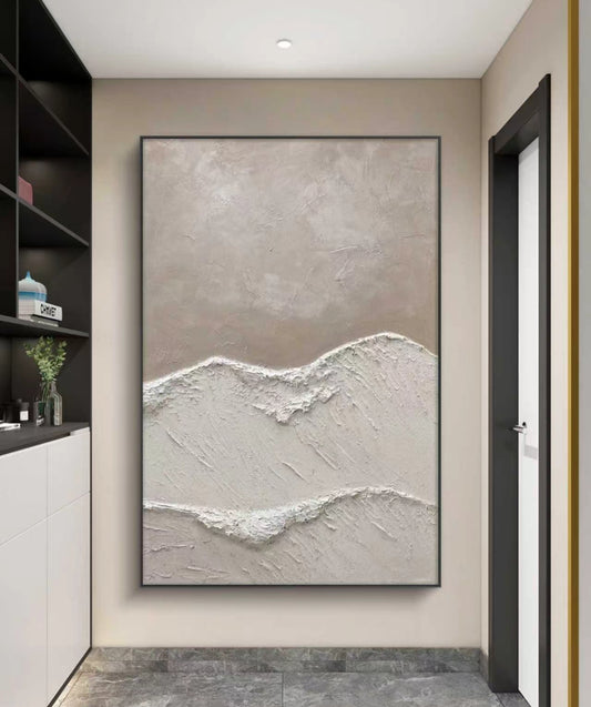 Onlookers Art | Oil Painting | Solace Abstract Oil Painting