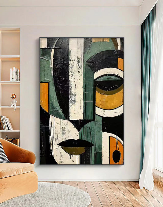 Onlookers Art | Oil Painting | Lysander Abstract Oil Painting