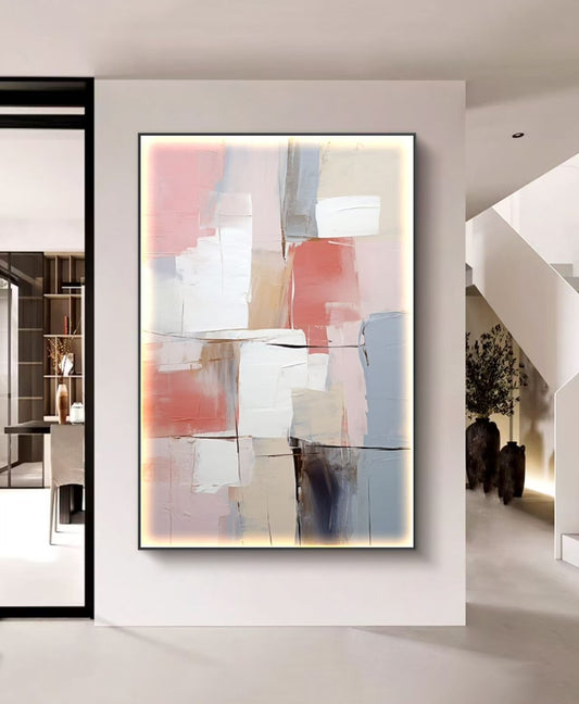 Onlookers Art | Oil Painting | Sweet Valley Abstract Oil Painting